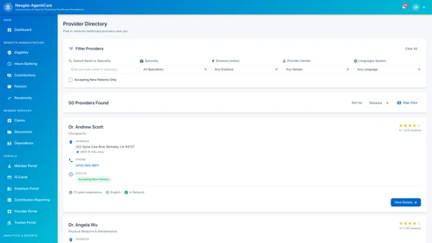 Provider Directory - Healthcare Provider Search Interface